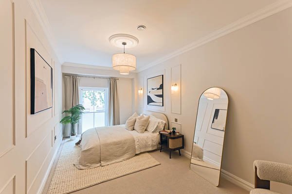 wcm tunbridge project bedroom area